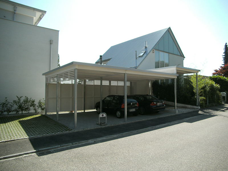 Referenzen-Galerie - 9.11 SmartPort Nr.SP11 - swisscarport.ch