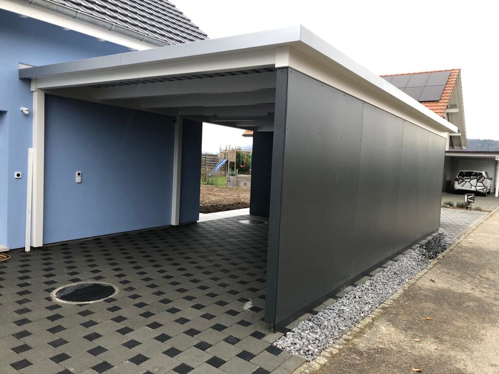 Referenzen-Galerie - Carport Nr.C119 - swisscarport.ch