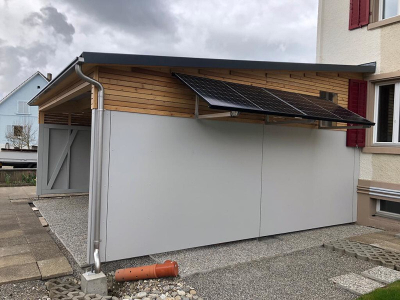 Referenzen-Galerie - Carport Nr.C128 - swisscarport.ch