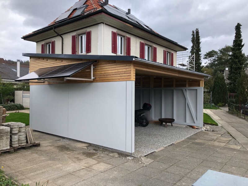 Referenzen-Galerie - Carport Nr.C128 - swisscarport.ch