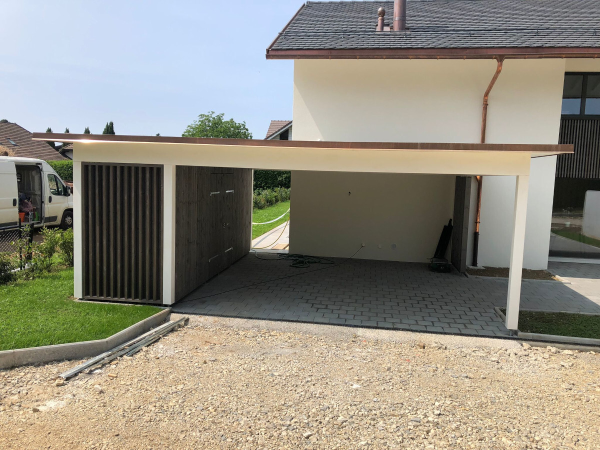 Referenzen-Galerie - Carport Nr.C131 - swisscarport.ch