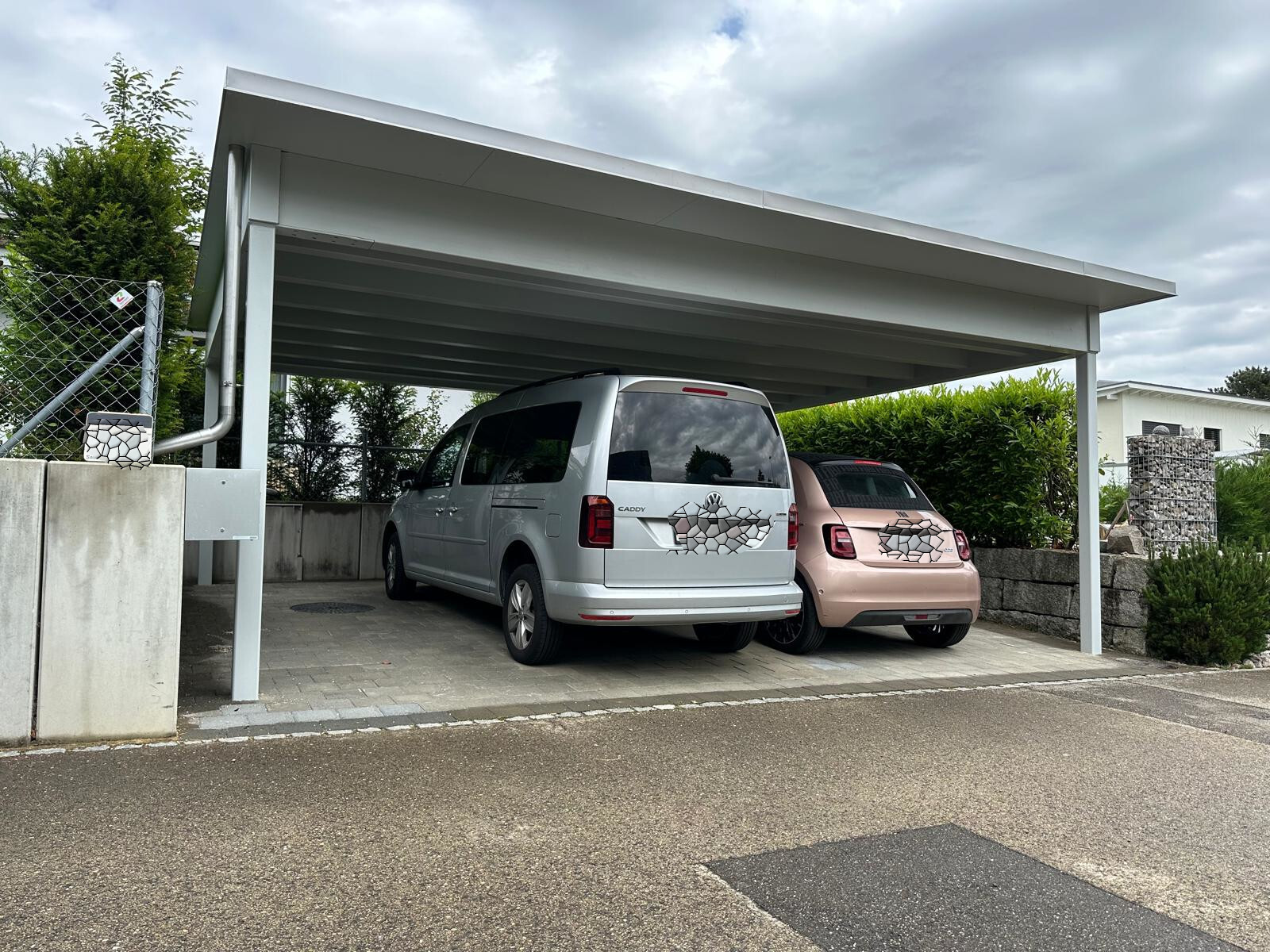 Referenzen-Galerie - Carport Nr.C140 - swisscarport.ch