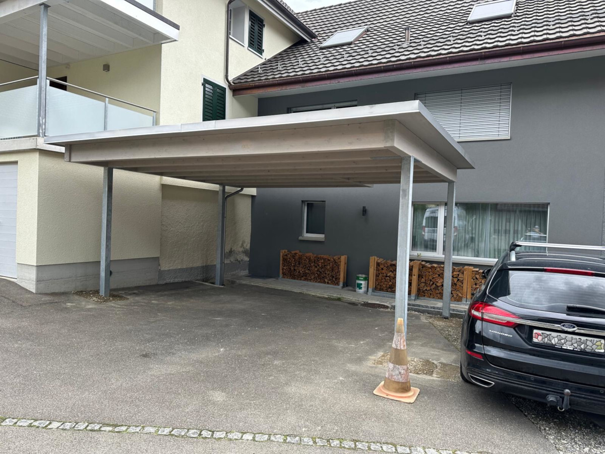 Referenzen-Galerie - Carport Nr.C156 - swisscarport.ch