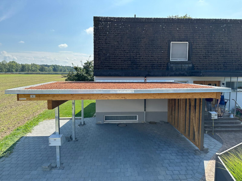 Referenzen-Galerie - Carport Nr.C158 - swisscarport.ch
