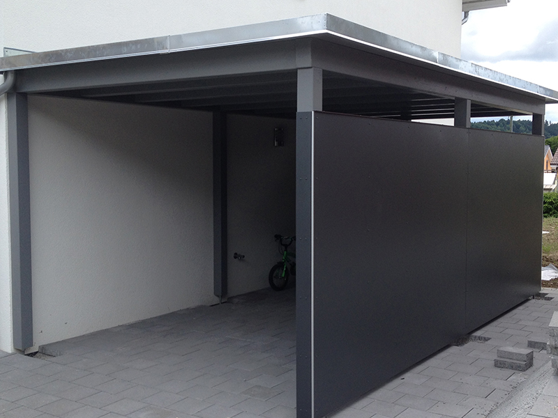 Referenzen-Galerie - 9.55Carport Nr.C55 - swisscarport.ch