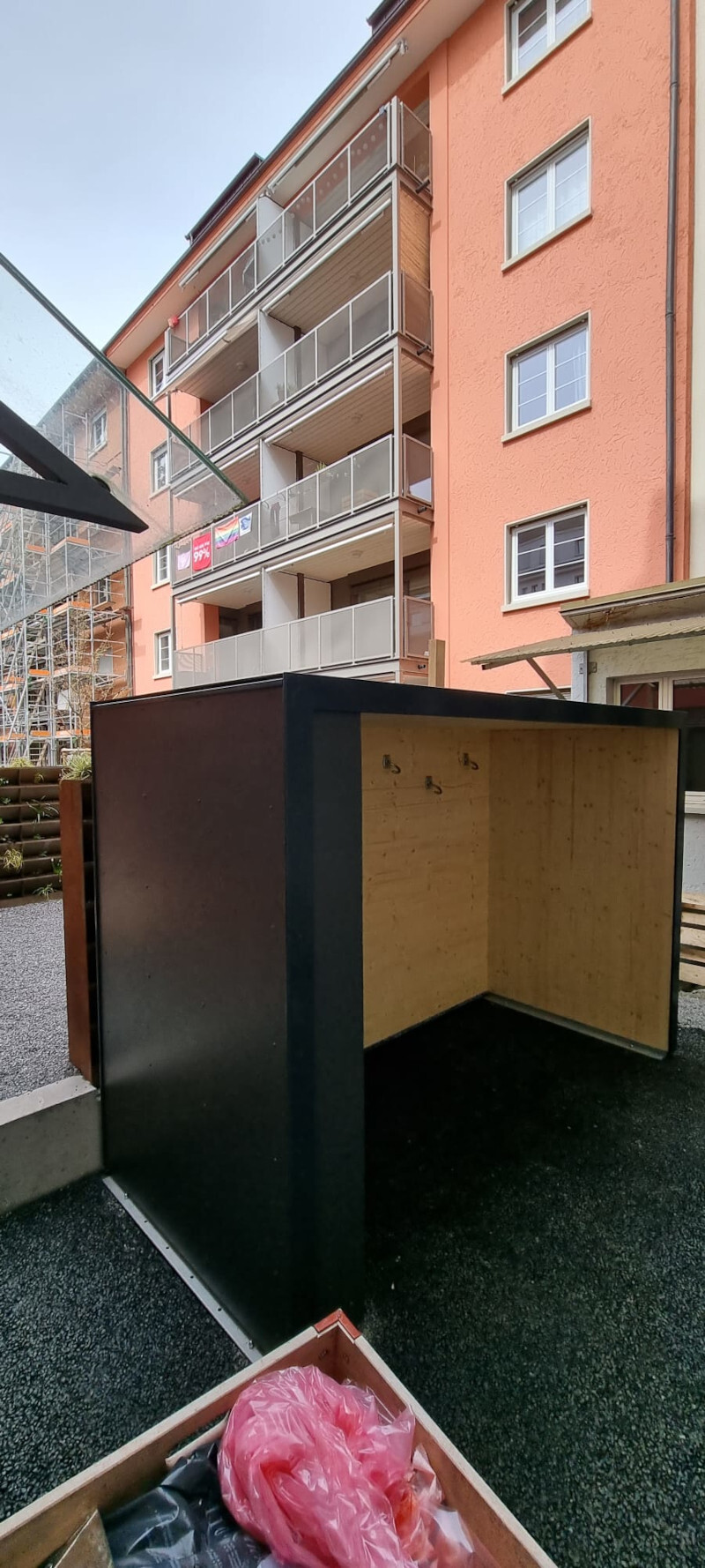 Referenzen-Galerie - 9.28 Bike-Box Nr.B28 - swisscarport.ch